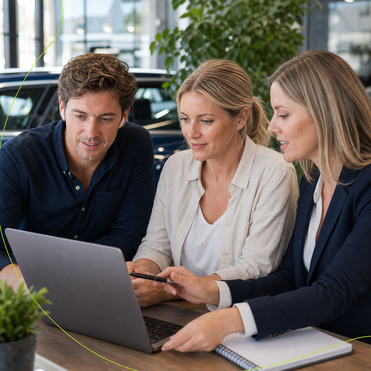 A lender comparison being reviewed on a laptop